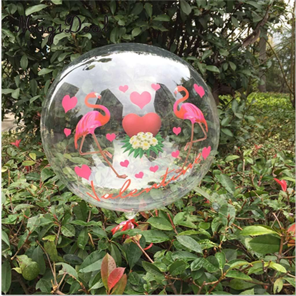 Romantique-Flamingo-Autocollants-En-Vinyle-pour-Bobo-Clair-Ballon-DIY-tiquettes-Artisanat