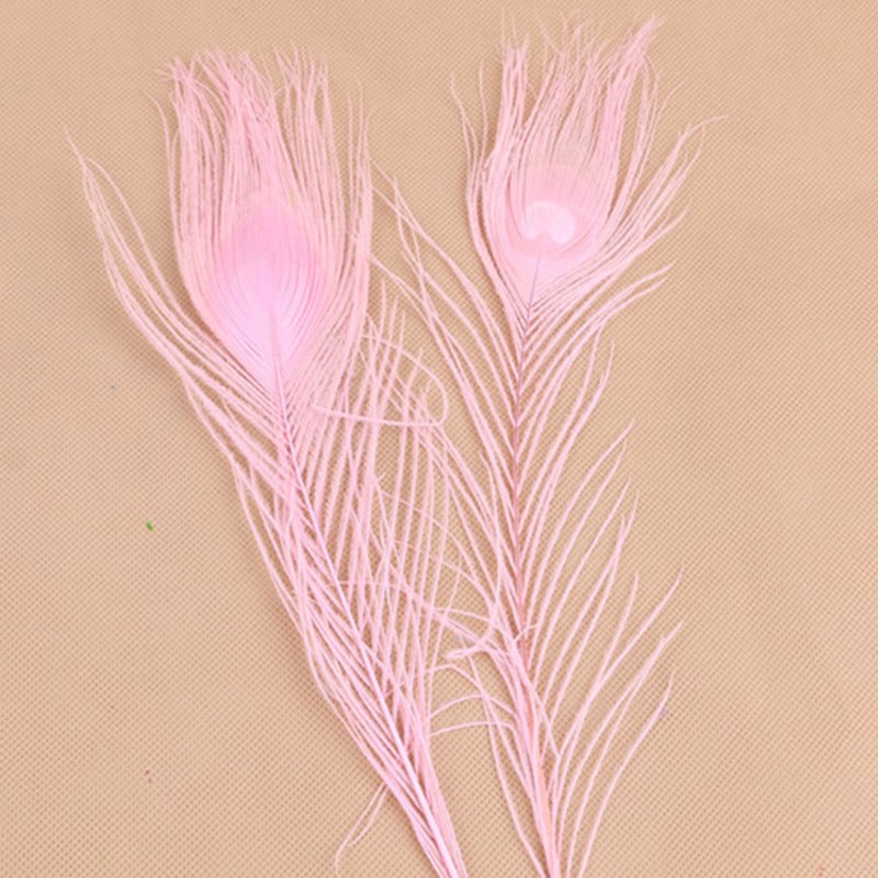 1-pc-27-cm-Rose-Paon-Plume-Cheveux-Flamants-Roses-Belle-Tir-Props-D-coration-De