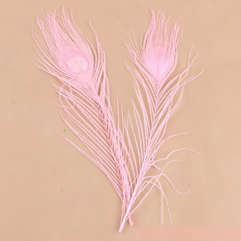 1-pc-27-cm-Rose-Paon-Plume-Cheveux-Flamants-Roses-Belle-Tir-Props-D-coration-De