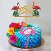 Hawaii-f-te-Luau-rose-flamant-rose-f-te-d-coration-papier-plaque-tasse-serviette-f