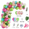 Kit-de-guirxi-t-de-ballons-flamants-roses-tropicaux-fournitures-de-d-corations-pour-f-te