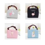 1-pc-Nouveau-Dessin-Anim-Flamingo-Isolation-Sac-Multifonctionnel-Sac-Lunch-pour-Enfants-B-b-Douche