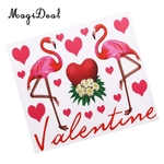 Romantique-Flamingo-Autocollants-En-Vinyle-pour-Bobo-Clair-Ballon-DIY-tiquettes-Artisanat