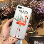 Kerzzil-3D-Relief-Case-Flamingo-Pour-iPhone-7-6-6-s-PLus-7-plus-Couverture-de
