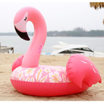 59-pouces-Flamingo-De-Natation-Anneau-Gonflable-le-Flottante-De-Natation-Cercle-Vacances-D-eau-Matelas