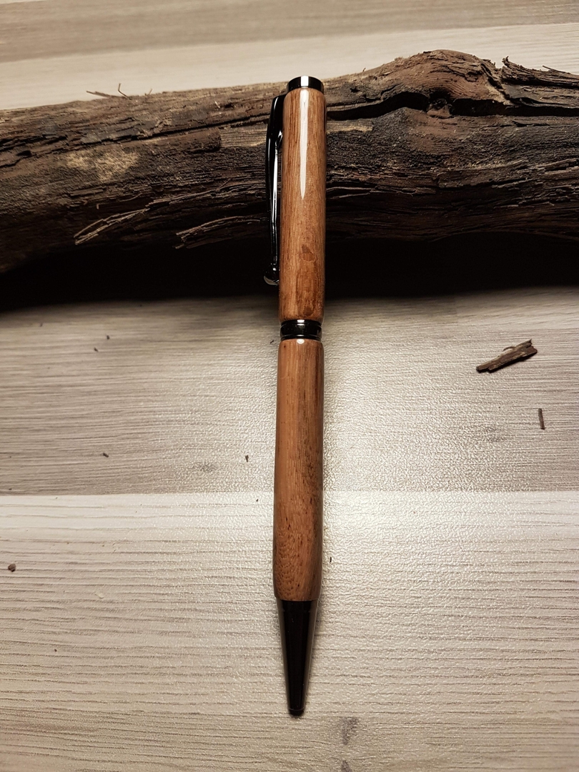 STYLOS EN BOIS d'acajou, stylo de rentrée scolaire, stylo à bille
