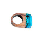 La-Magie-Des-Fonds-Marins-Monde-Rectangle-Anneau-Est-Un-Homme-et-Femme-Bague-en-r