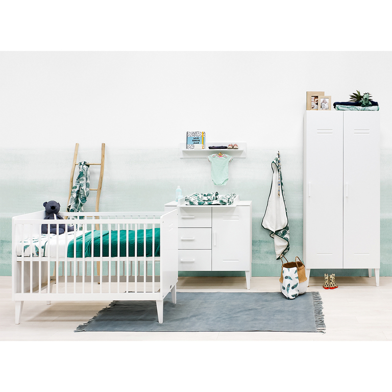 Lit Bebe Et Commode 3 Tiroirs 1 Porte Bopita Locker Blanc Packs Bebe Lit Commode Petits Meubles