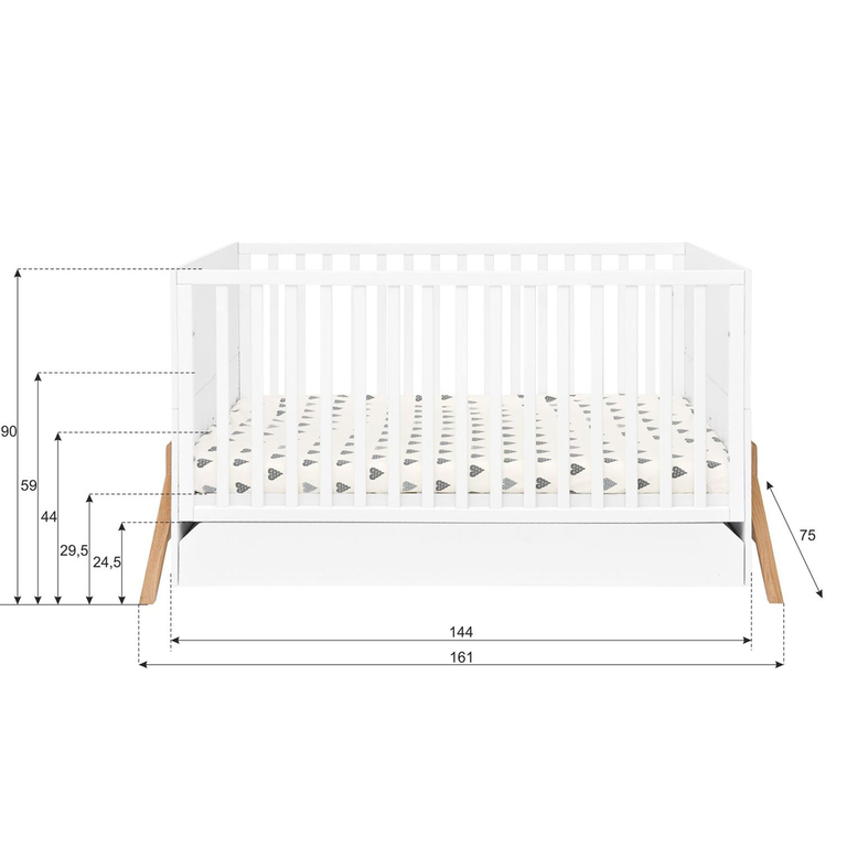 bellamy-lotta-blanc-bois-lit-evolutif-70x140-dimensions
