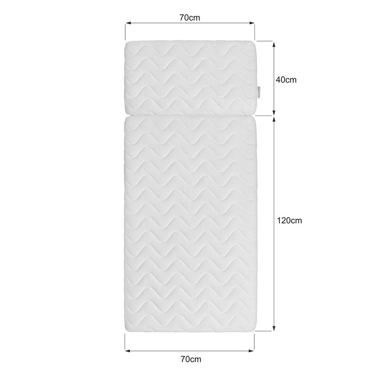 BELLAMY Matelas évolutif 70x120 en 70x160 UP pas cher 