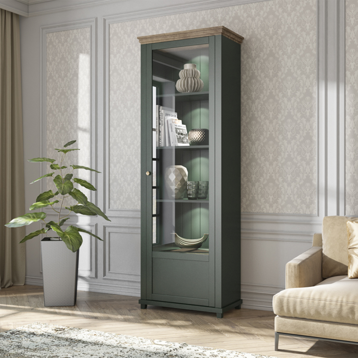 martin_24ZRJU06_vitrine_1_porte_ouverture_droite_vert_bois_4
