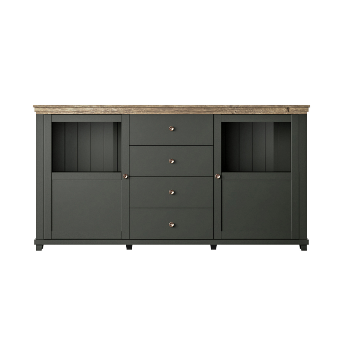 martin_24ZRJU25_buffet_2_porte_4_tiroirs_vert_bois_2