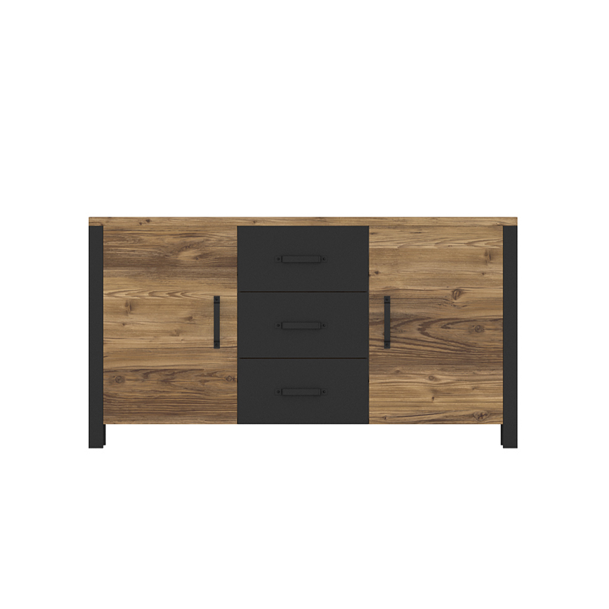 lyam_24ABJC26_buffet_2_portes_3_tiroirs_bois_noir_2