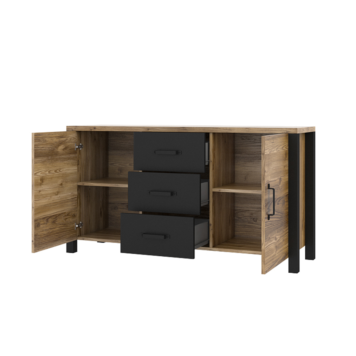lyam_24ABJC26_buffet_2_portes_3_tiroirs_bois_noir_3