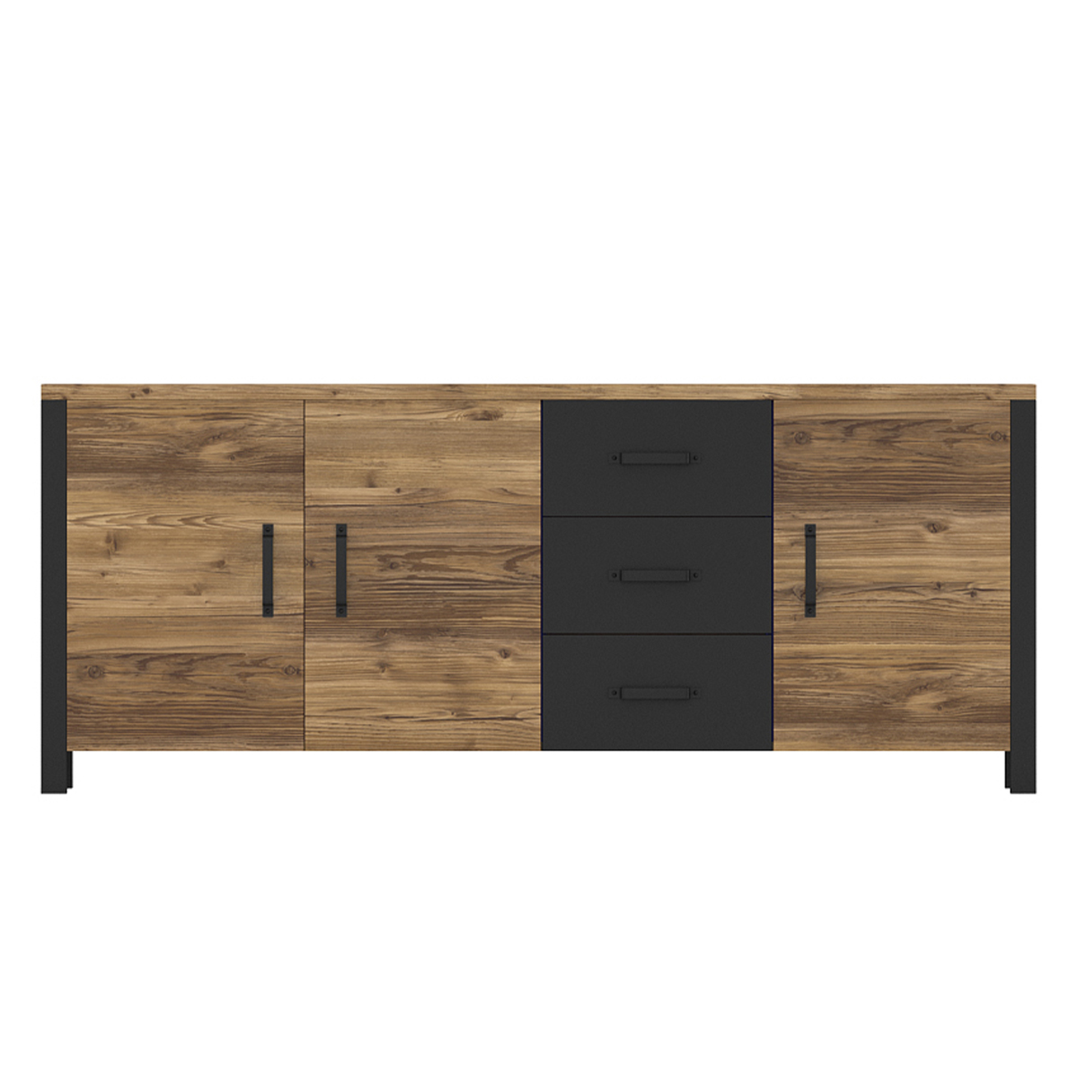 lyam_24ABJC47_buffet_3_porte_3_tiroirs_bois_noir_2