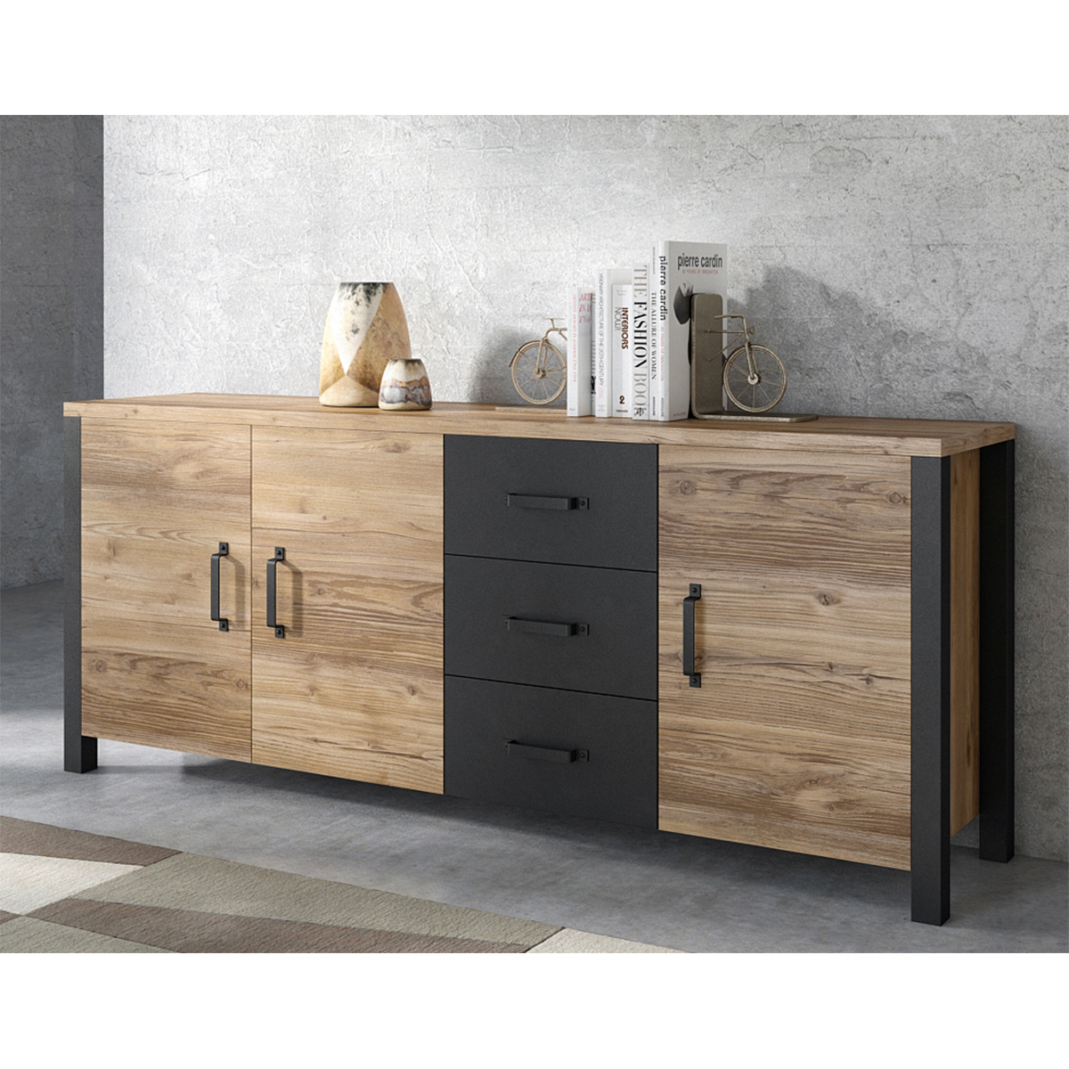 lyam_24ABJC47_buffet_3_porte_3_tiroirs_bois_noir_4