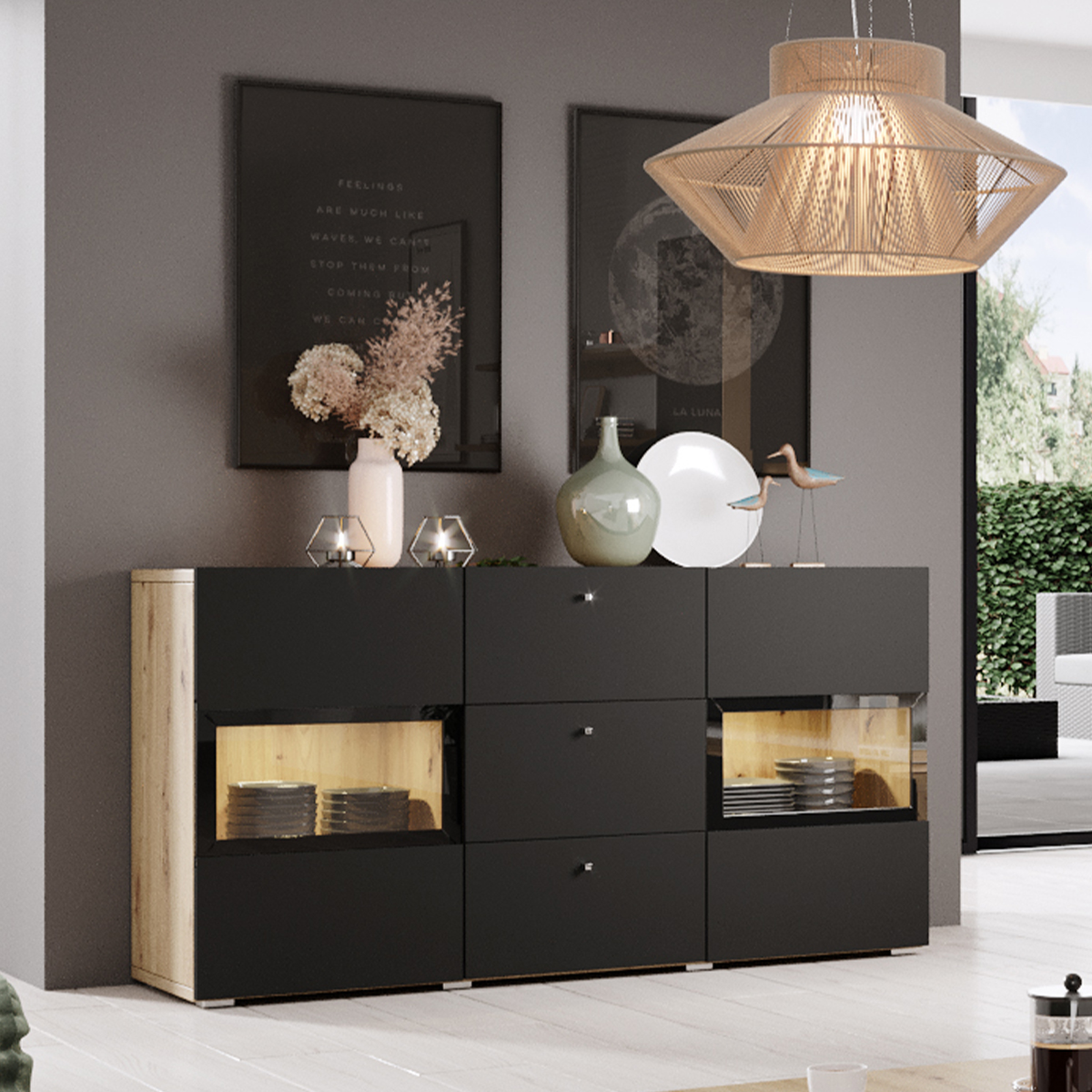 sloan_24RCBM26_buffet_2_porte_3_tiroirs_bois_noir_3