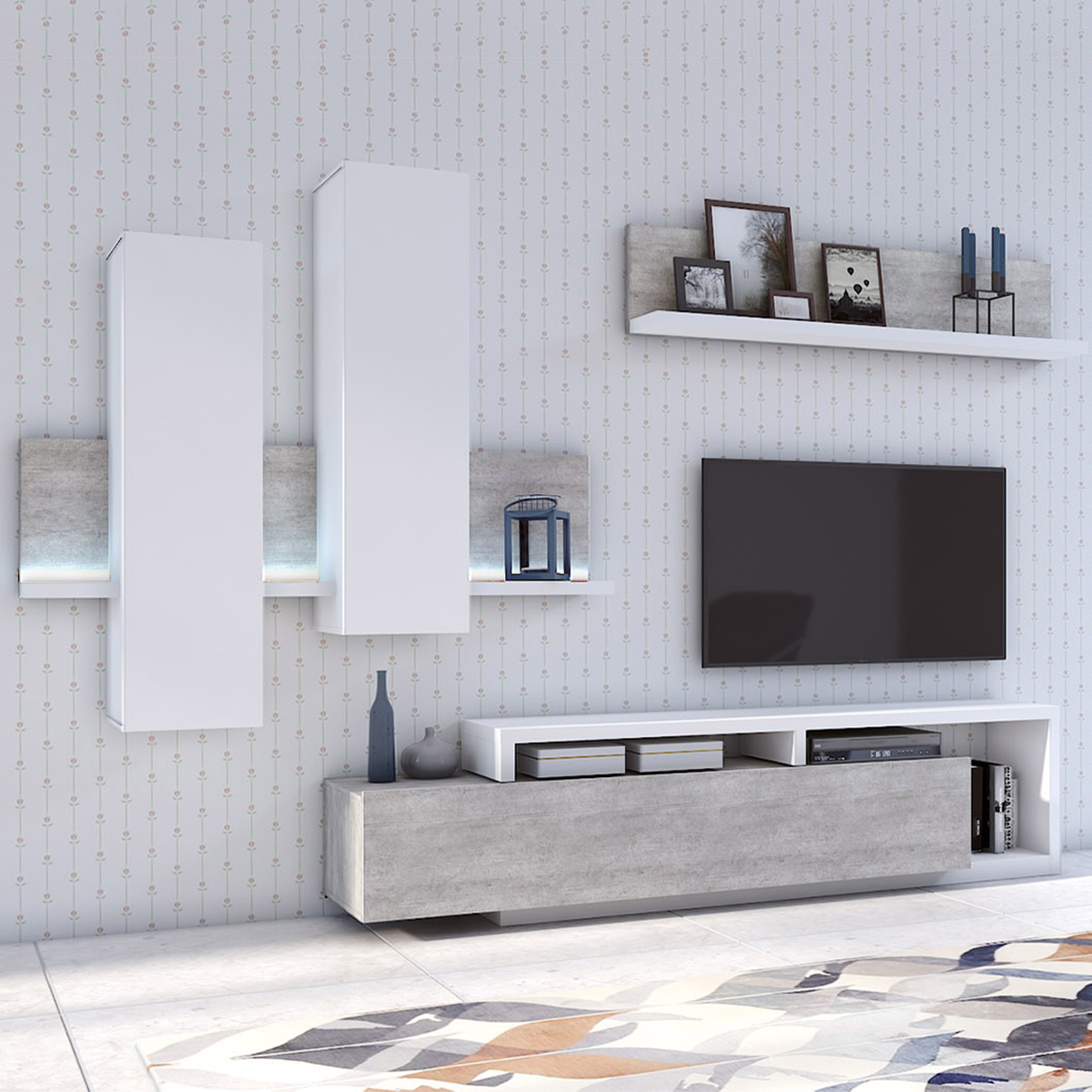 ilyes_2484FG40_meuble_tv_1_tiroir_219cm_blanc_beton_6