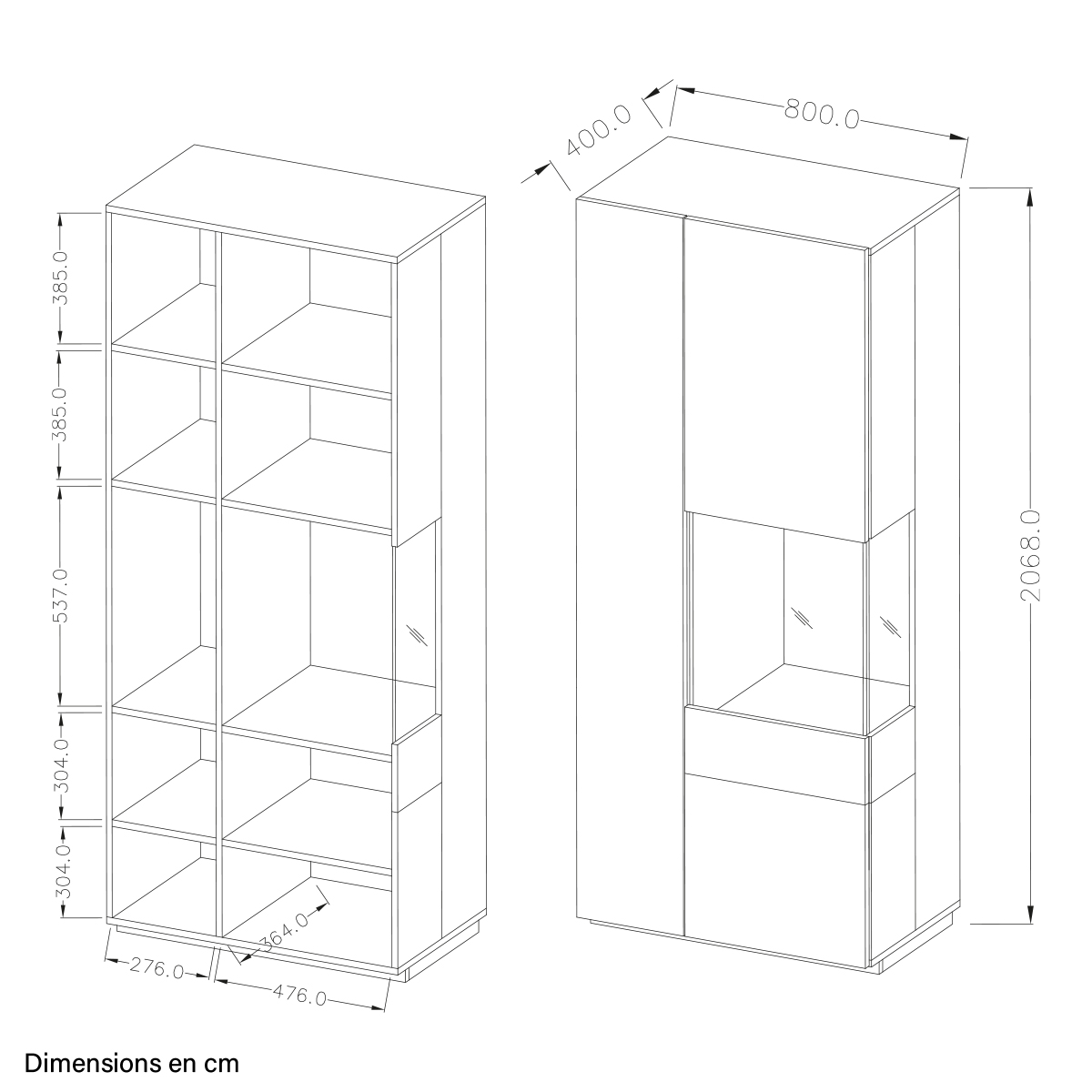 andrea__13_vitrine_2_portes_ouverture_droite_dimensions