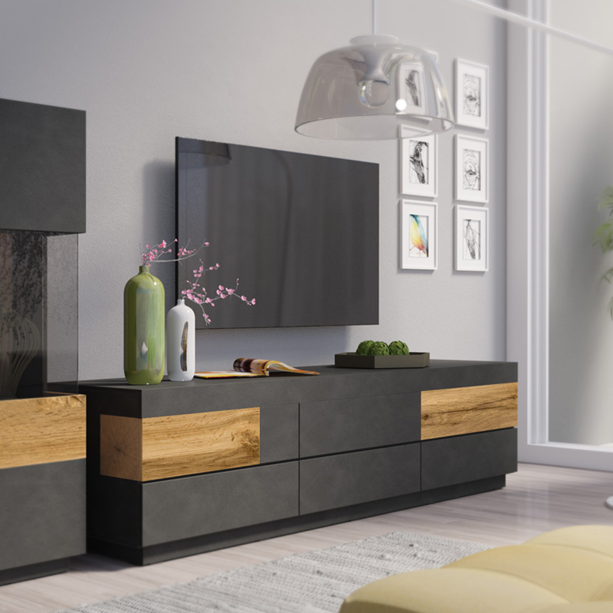 andrea_2484GY40_meuble_tv_6_tiroirs_206cm_bois_gris_4