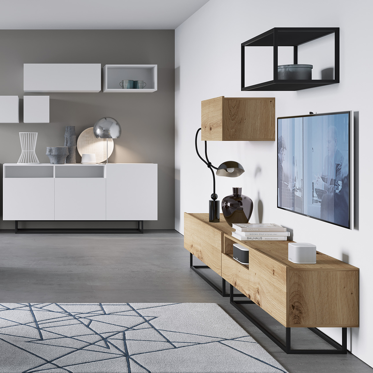 iris_ERTVSZ120-ERTV120_meuble_tv_3_portes_1_tiroir_artisan_5