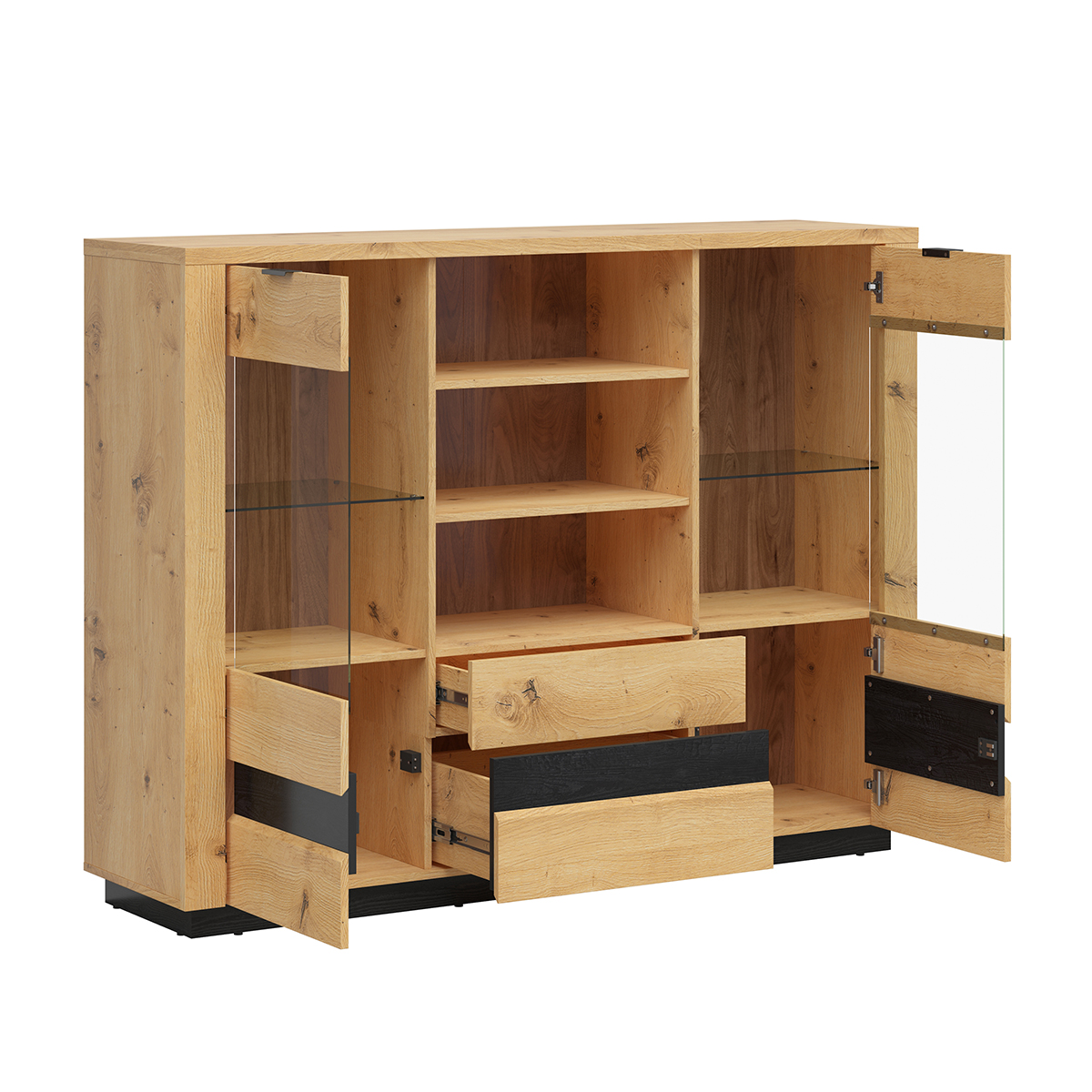 petits-meubles-glenn-S467-KOM2W2S-DASN_CABL-vaisselier-bas-2-portes-2-tiroirs_3