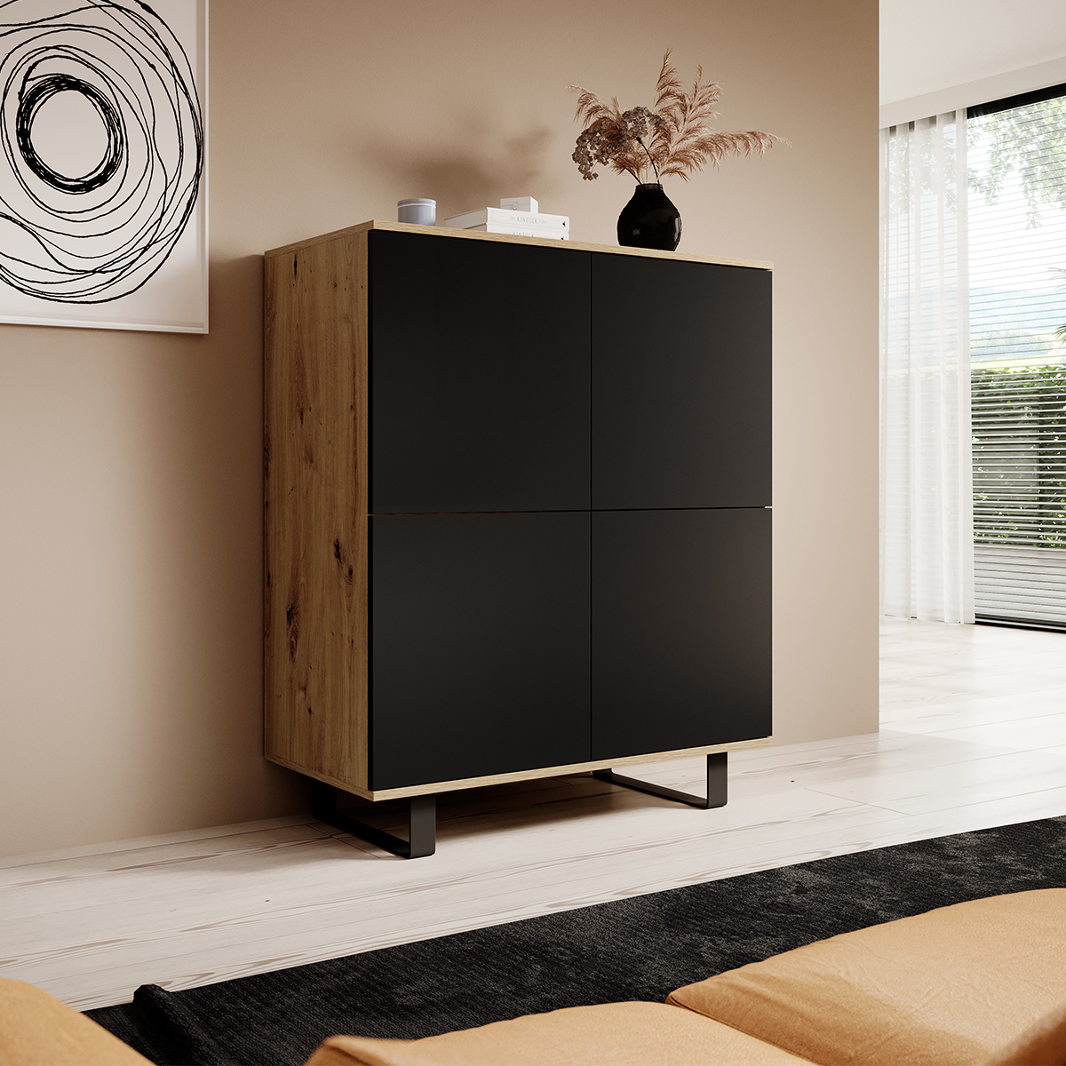 pk_keen_buffet_4_portes_bois_noir_3
