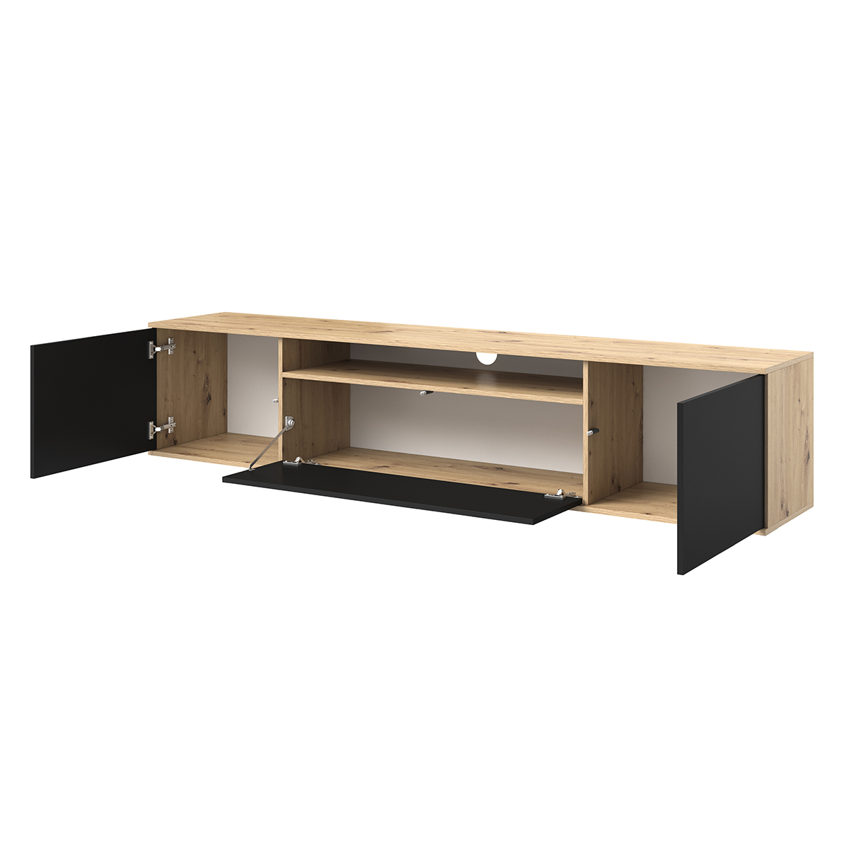 pk_keen_meuble_tv_murale_200cm_bois_noir_2
