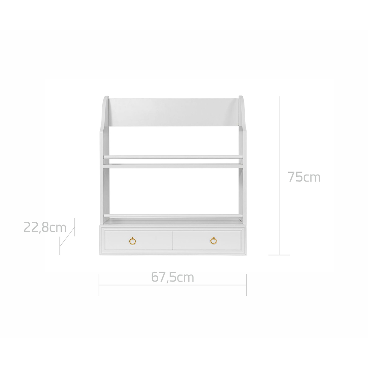 bellamy_royal_blanc_dimensions_étagère