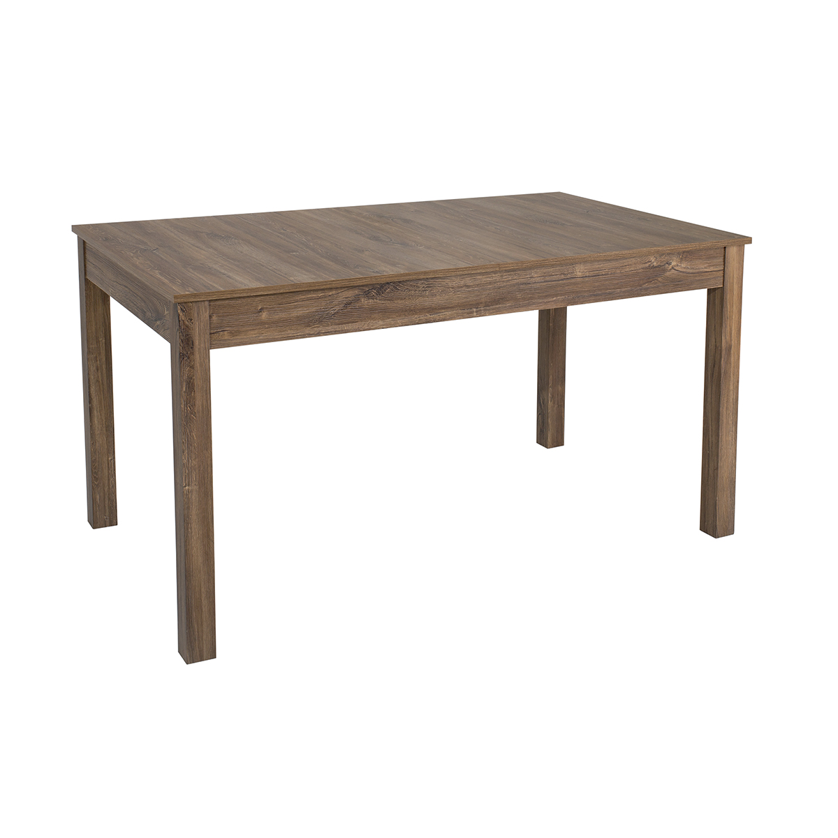 Table à manger extensible 4 à 6 places Meiko Bois foncé