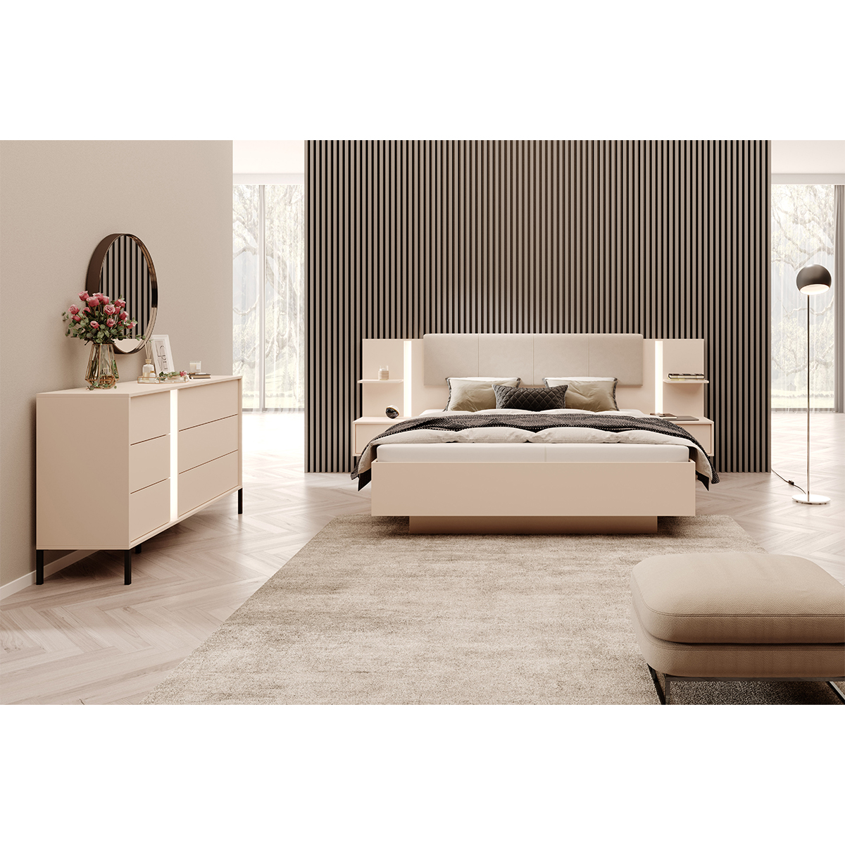 Lit Beige 160x200
