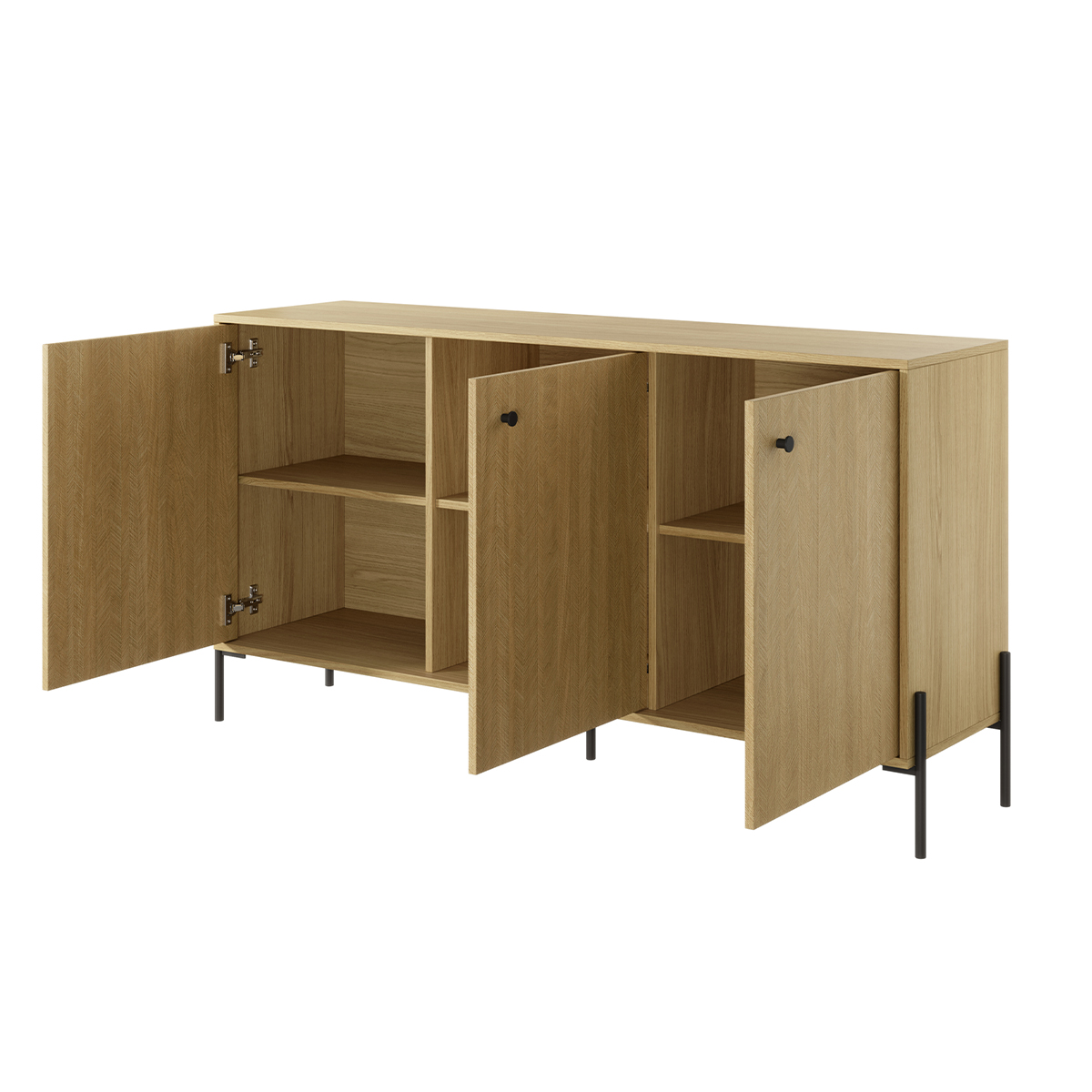 zuria_bois_chevron_salon_buffet_3_portes_2