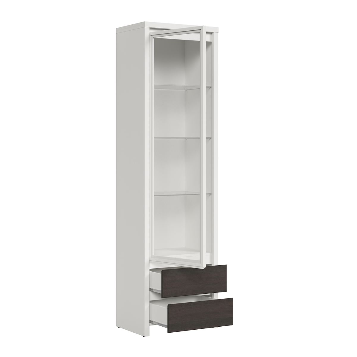 Soren_blanc_wenge_vitrine_1porte_2