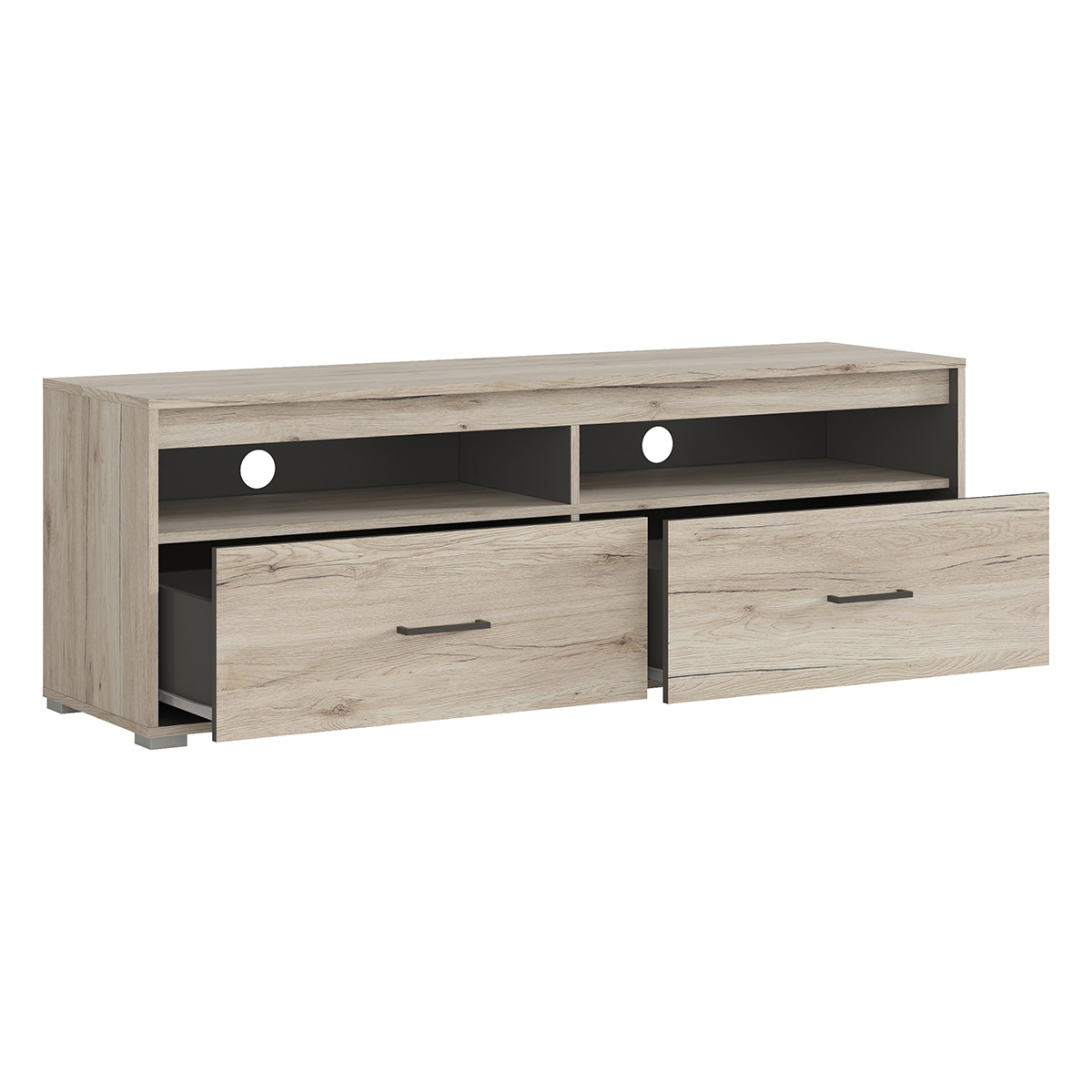 Abriel_bois_anthracite_meuble_TV_2tiroirs_2