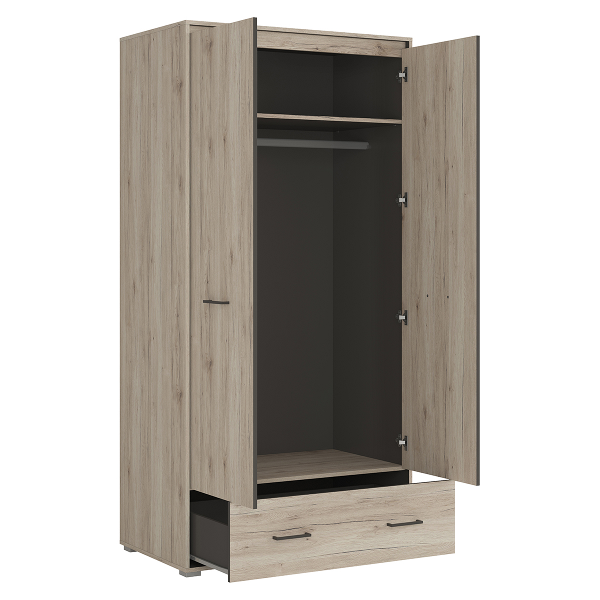 Abriel_bois_anthracite_armoire_2portes_2