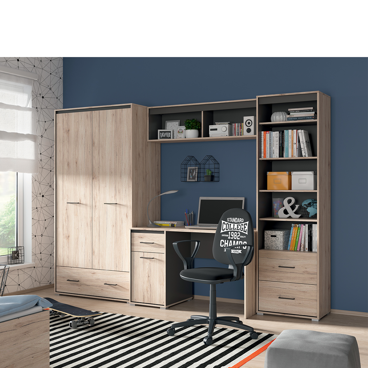 Abriel_bois_anthracite_armoire_2portes_5