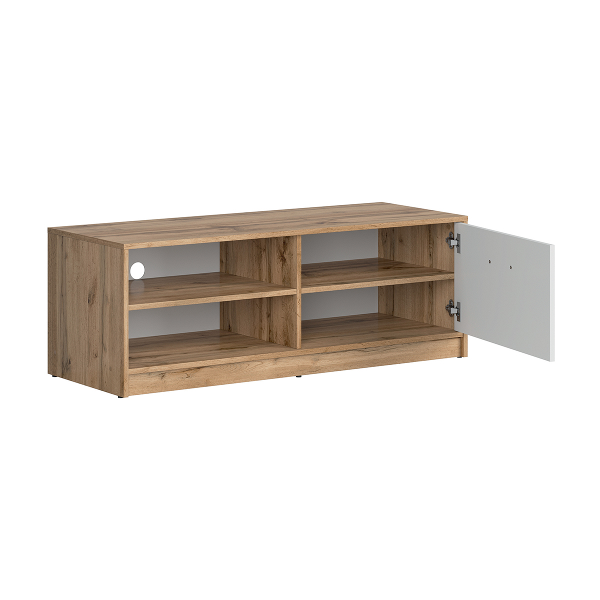 Cyril_bois_blanc_meuble_TV_1porte_3