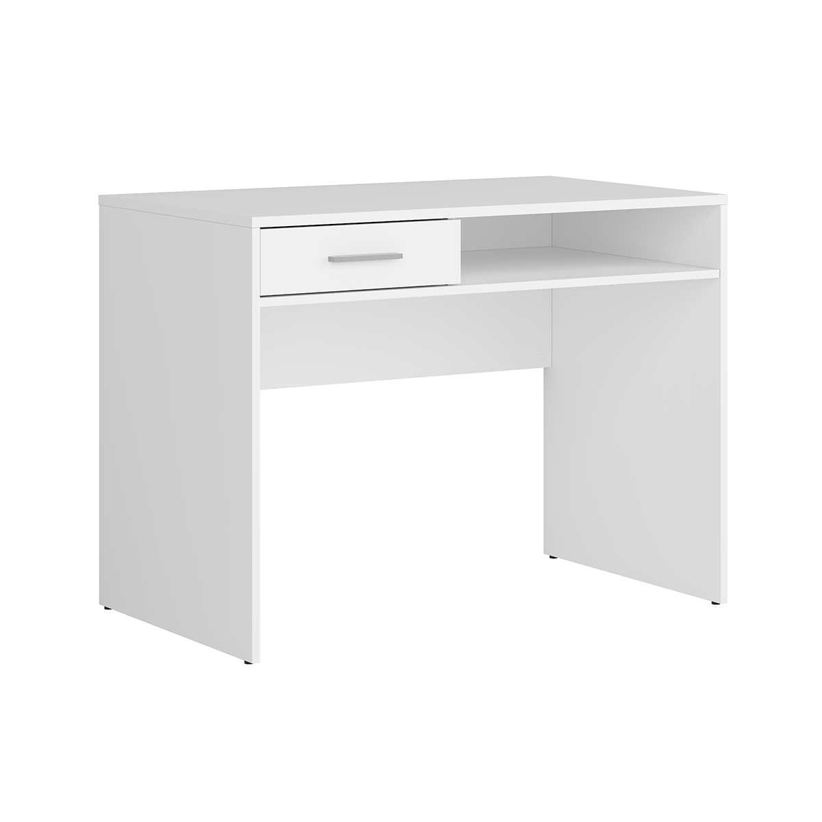 Bureau 1 tiroir Ewen Blanc