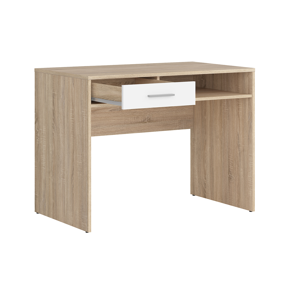 Ewen_bois_blanc__bureau_1tiroir_2