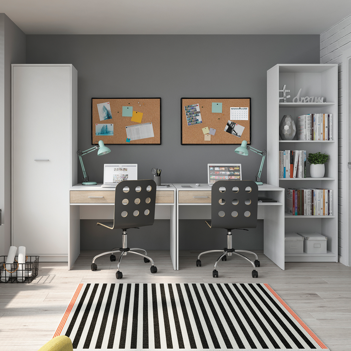 Ewen_blanc_bois__bureau_2tiroirs_5