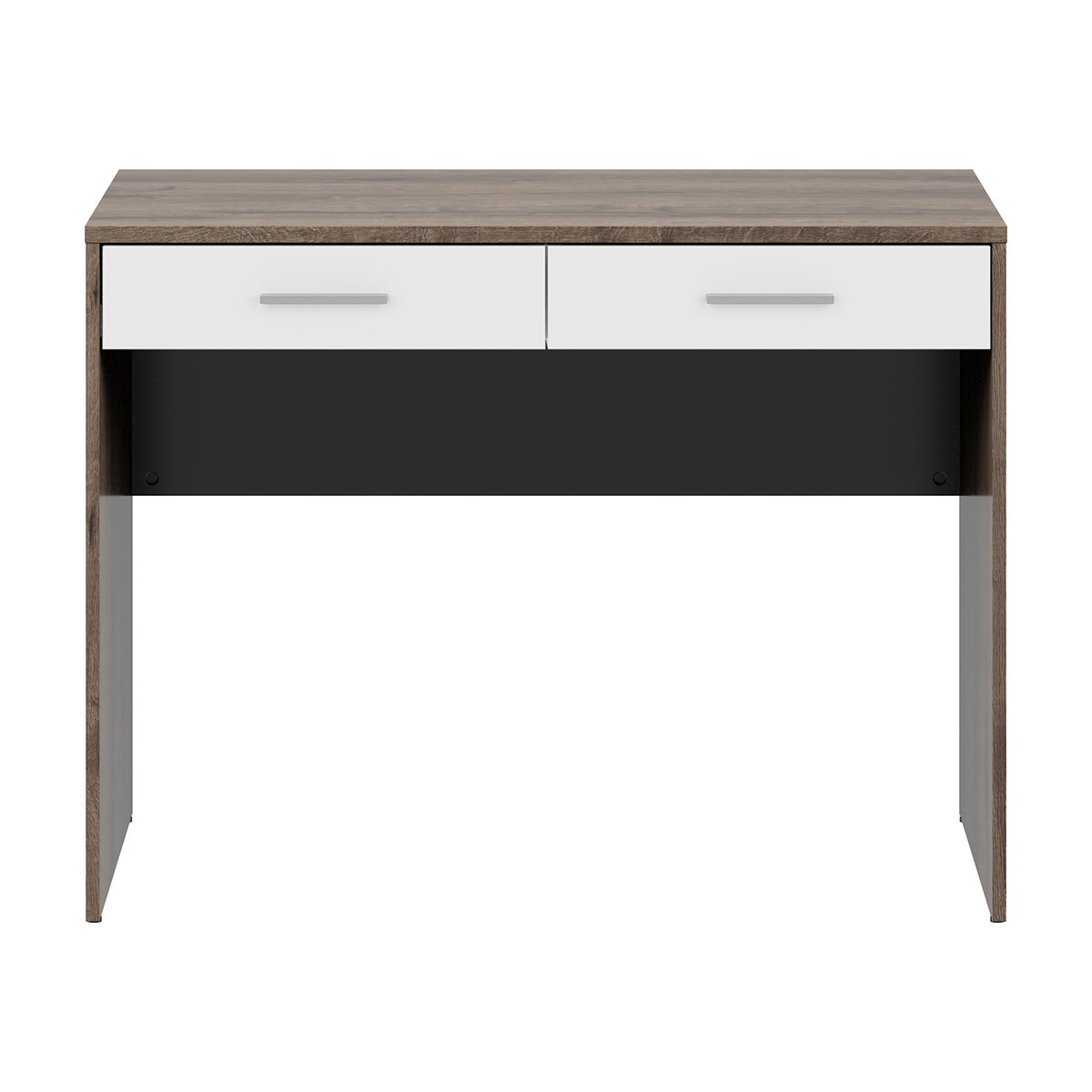 Ewen_bois_fonce_blanc__bureau_2tiroirs_3