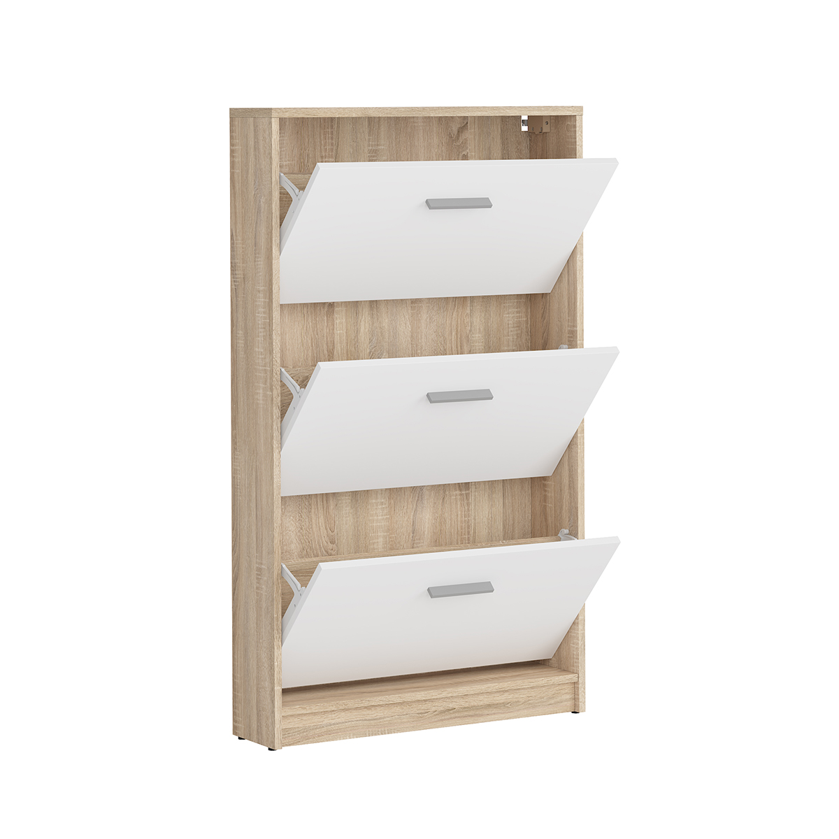 Ewen_bois_blanc__meuble_chaussures_3portes_2