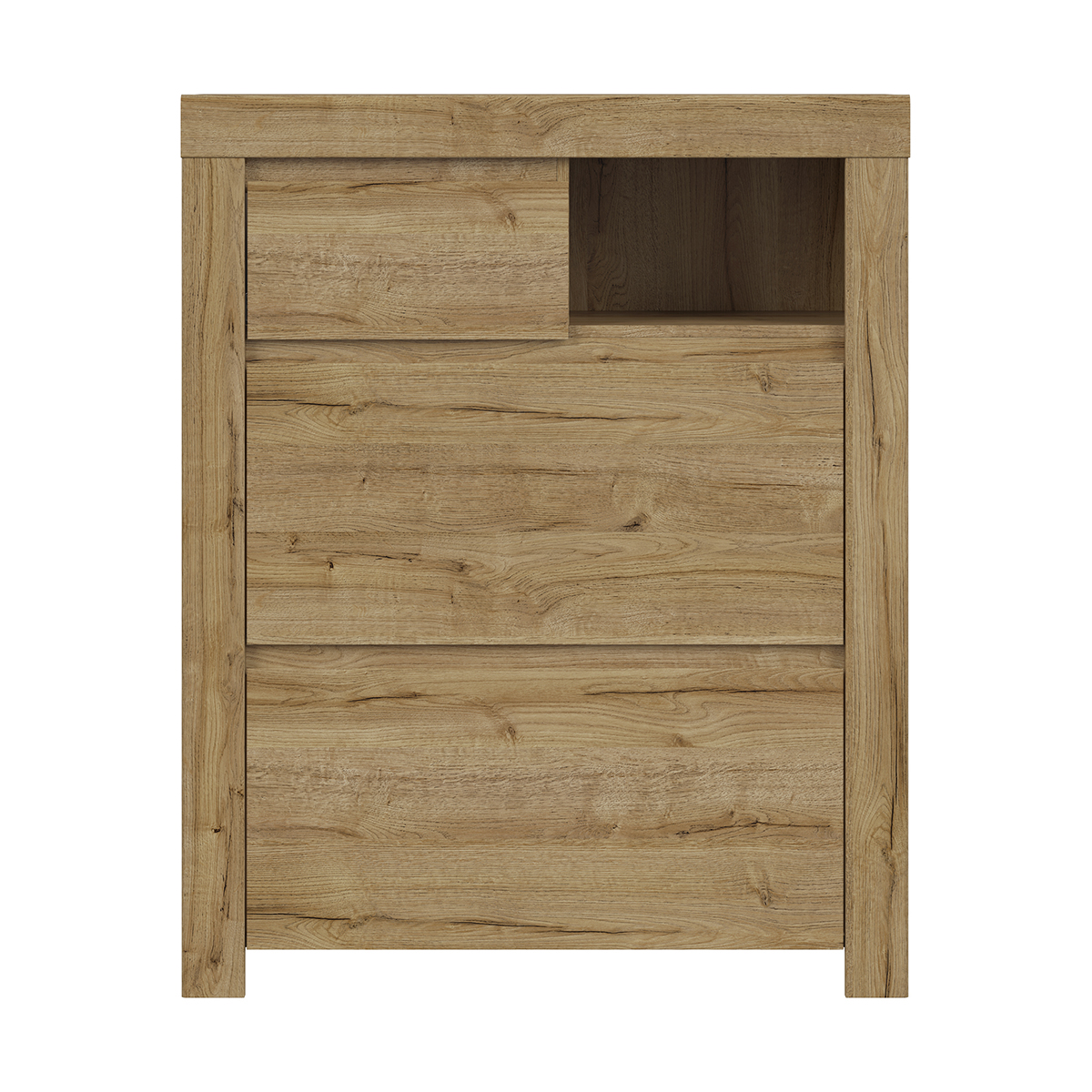 Meuble chaussure 2 portes 1 tiroir Hella Bois Entrée/Meuble à