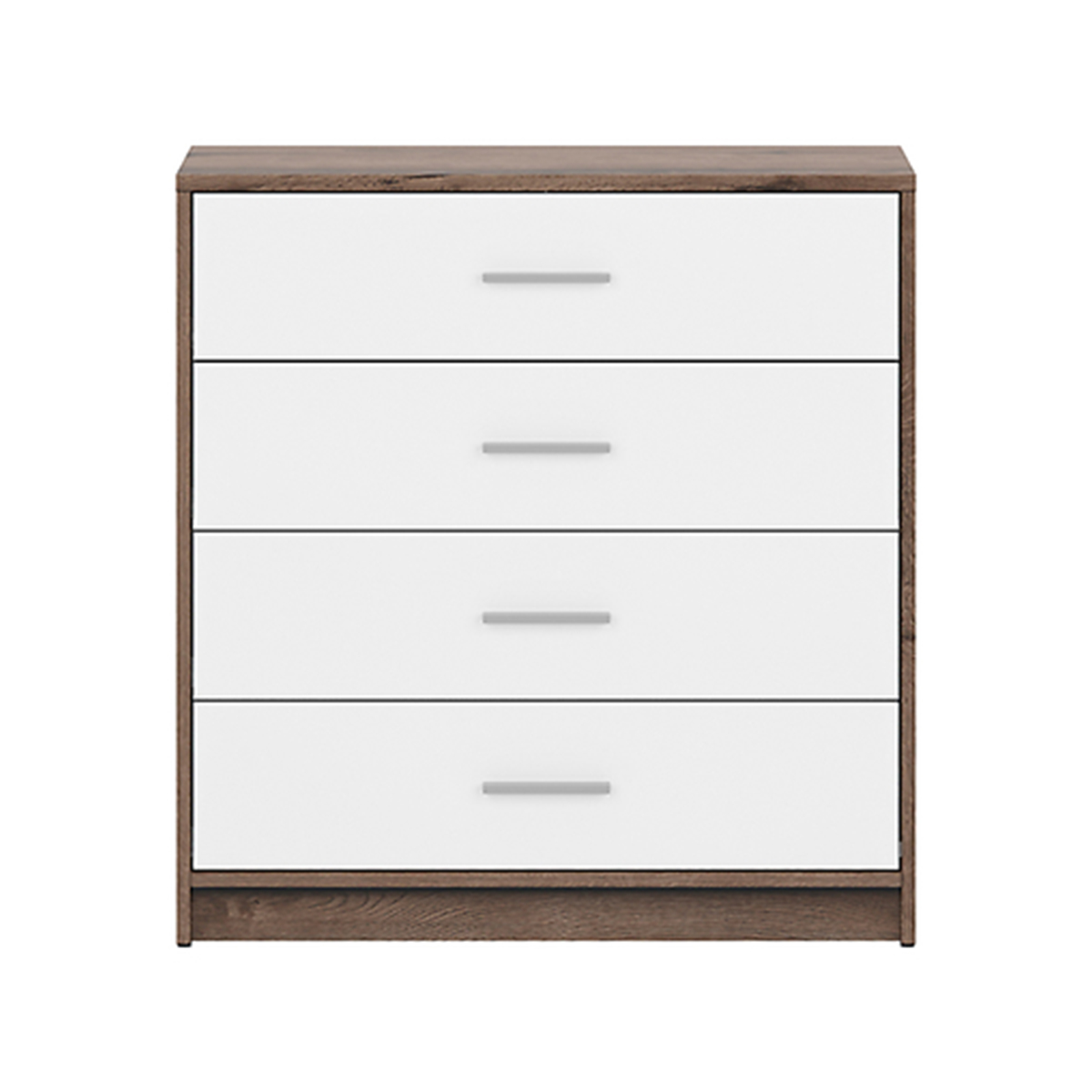 Ewen_bois_fonce_blanc__commode_4_tiroirs_2