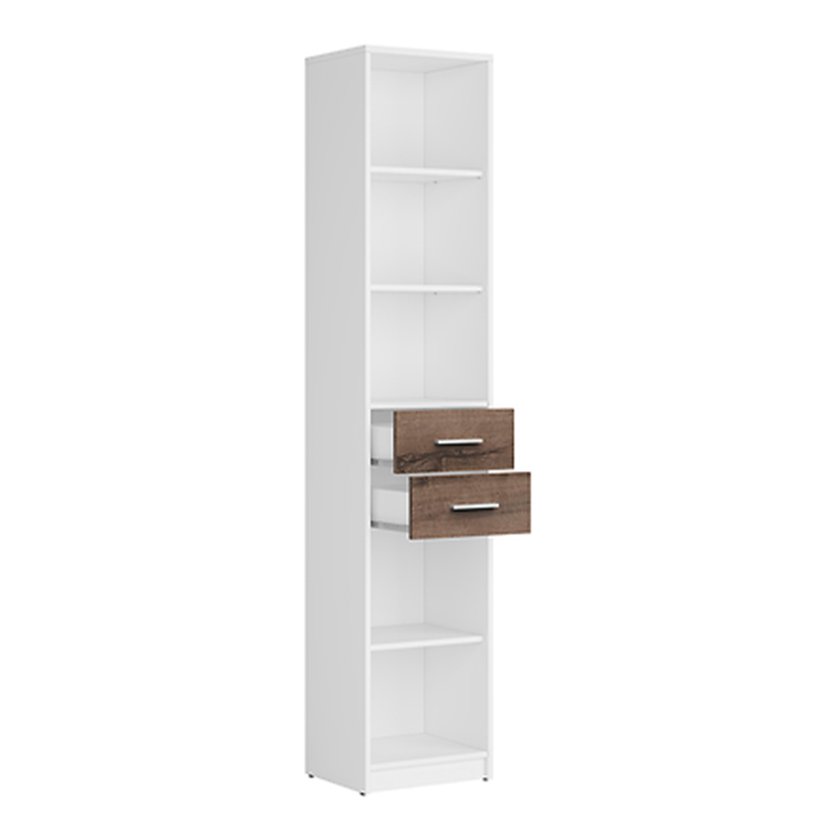 Ewen_blanc_bois_fonce__bibliotheque_2_tiroirs_2