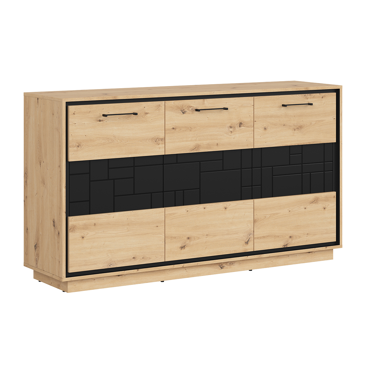petits_meubles_elijah_bois_noir_buffet_3_portes_S605-KOM3D_2