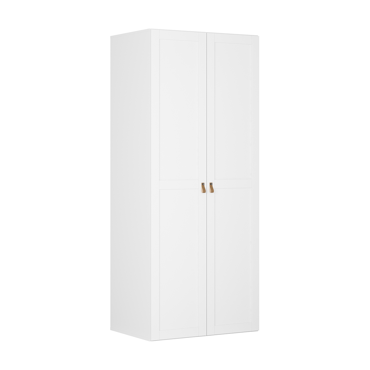 Armoire 2 portes L100 x H240 cm Flex Blanc