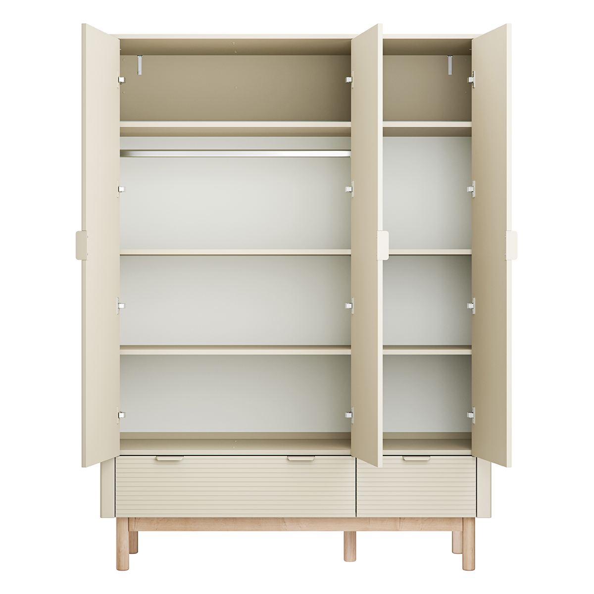 Pinio_Miloo_beige_armoire_3portes_2