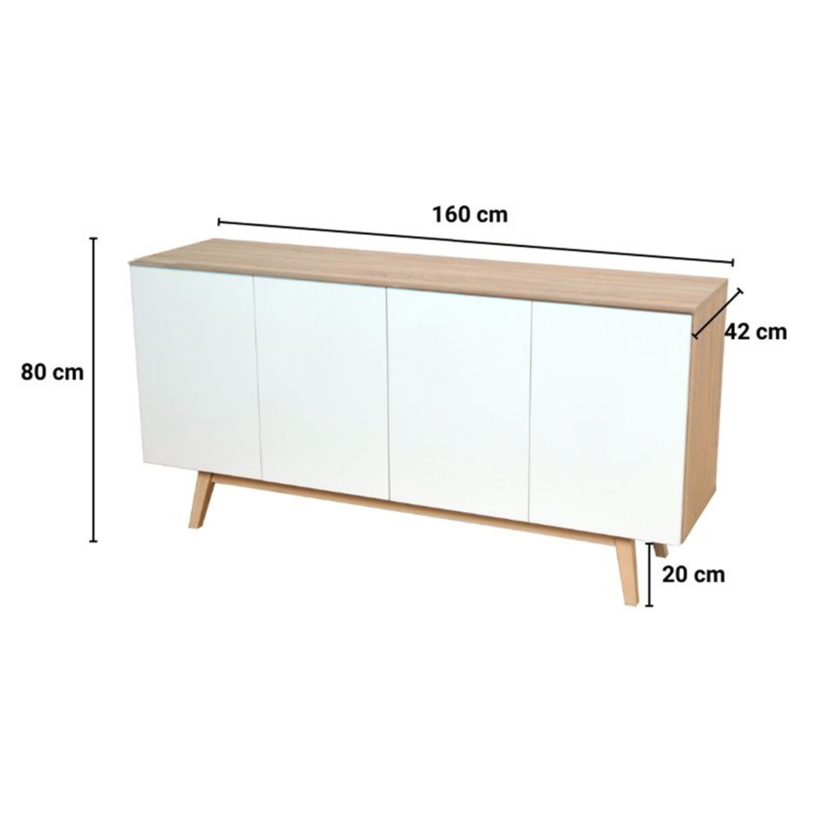 Weber_home_bois_blanc_buffet_4portes_2tiroirs_3