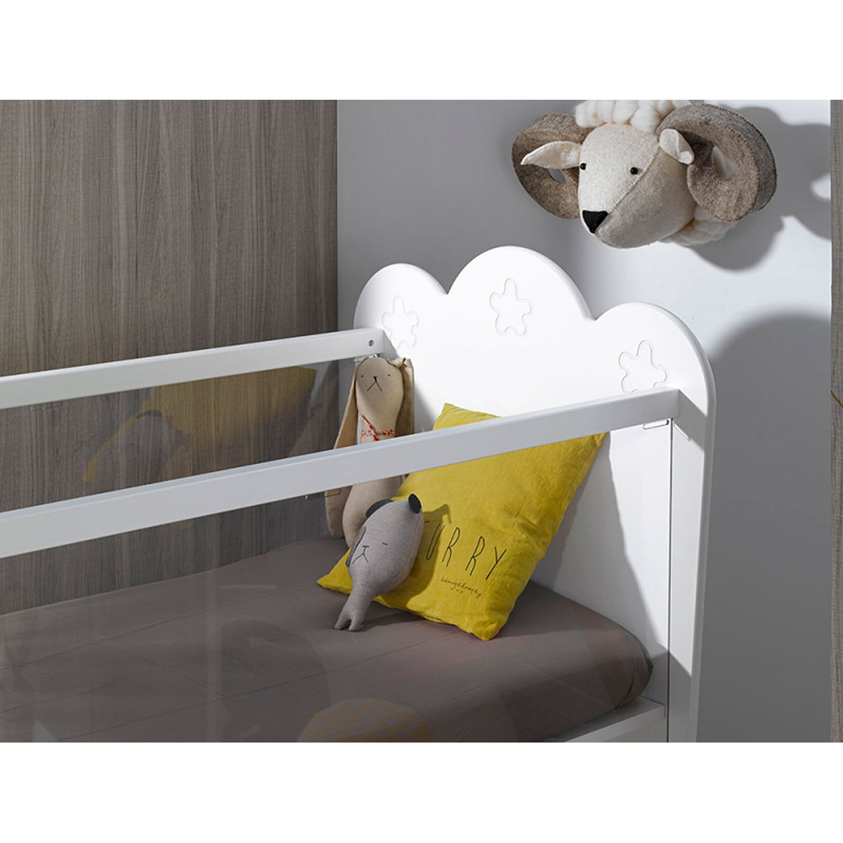 Lit Bebe Plexiglas 60x1 Et Armoire Bebe Provence Linea Blanc Packs Bebe Lit Armoire Petits Meubles